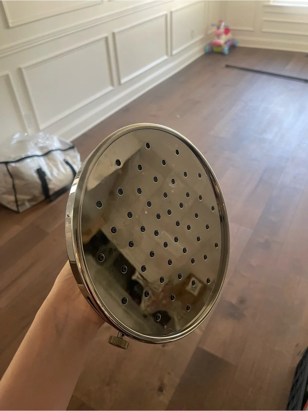 Koehler Round Handheld Shower Head - Polished Nickel